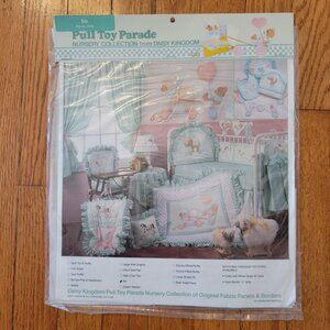 Daisy Kingdom Pull Toy Parade Bib Kit 7014 Baby Shower‎ Gift